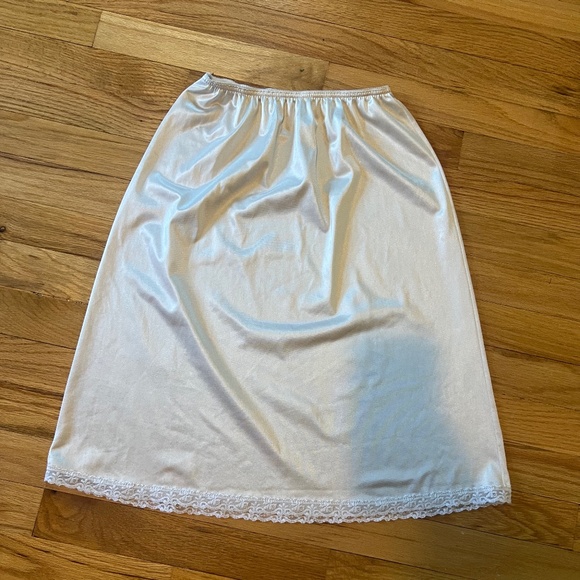 Warners white slip midi skirt - Picture 1 of 5